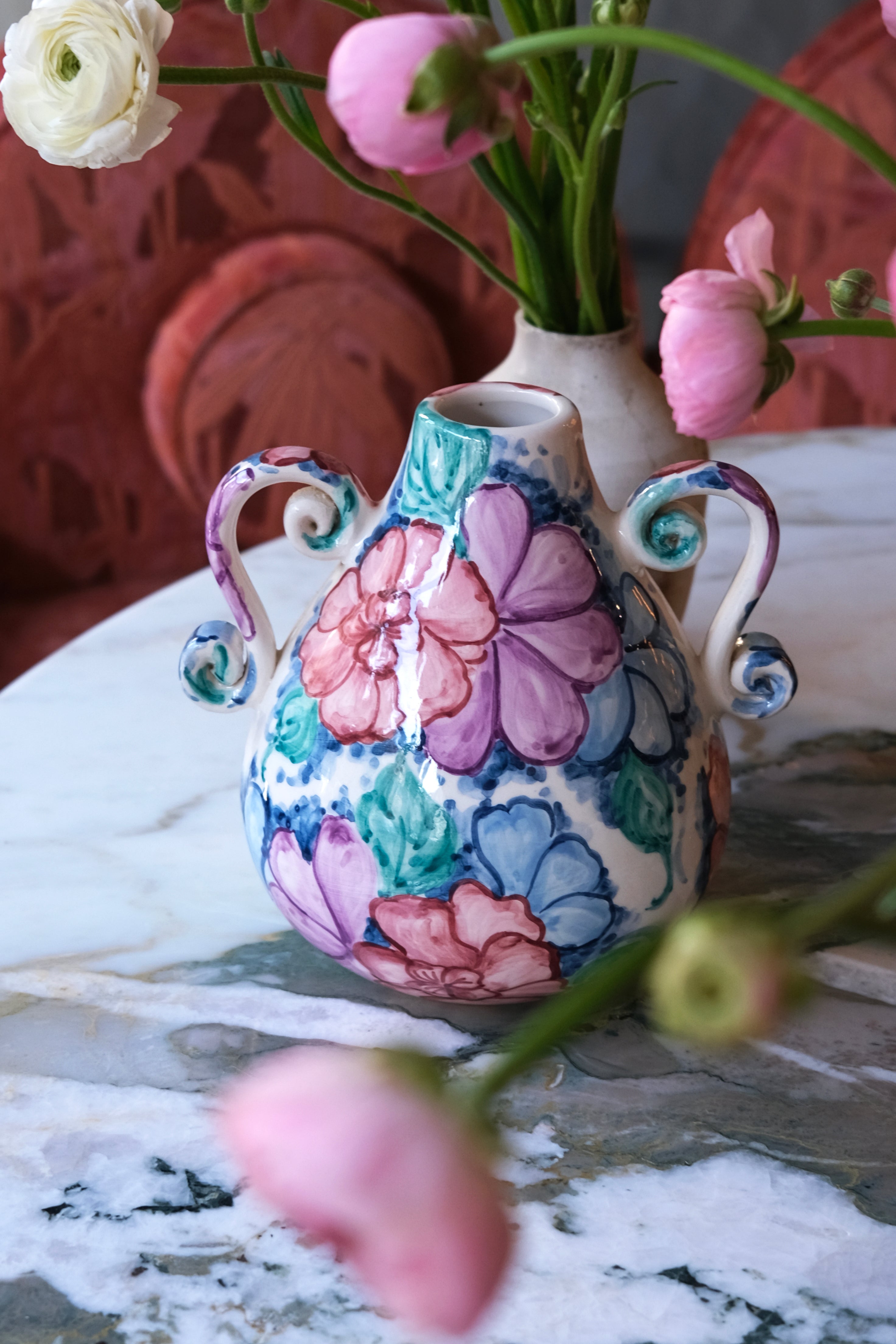 Vaisselle - Vaso Amphora Floral