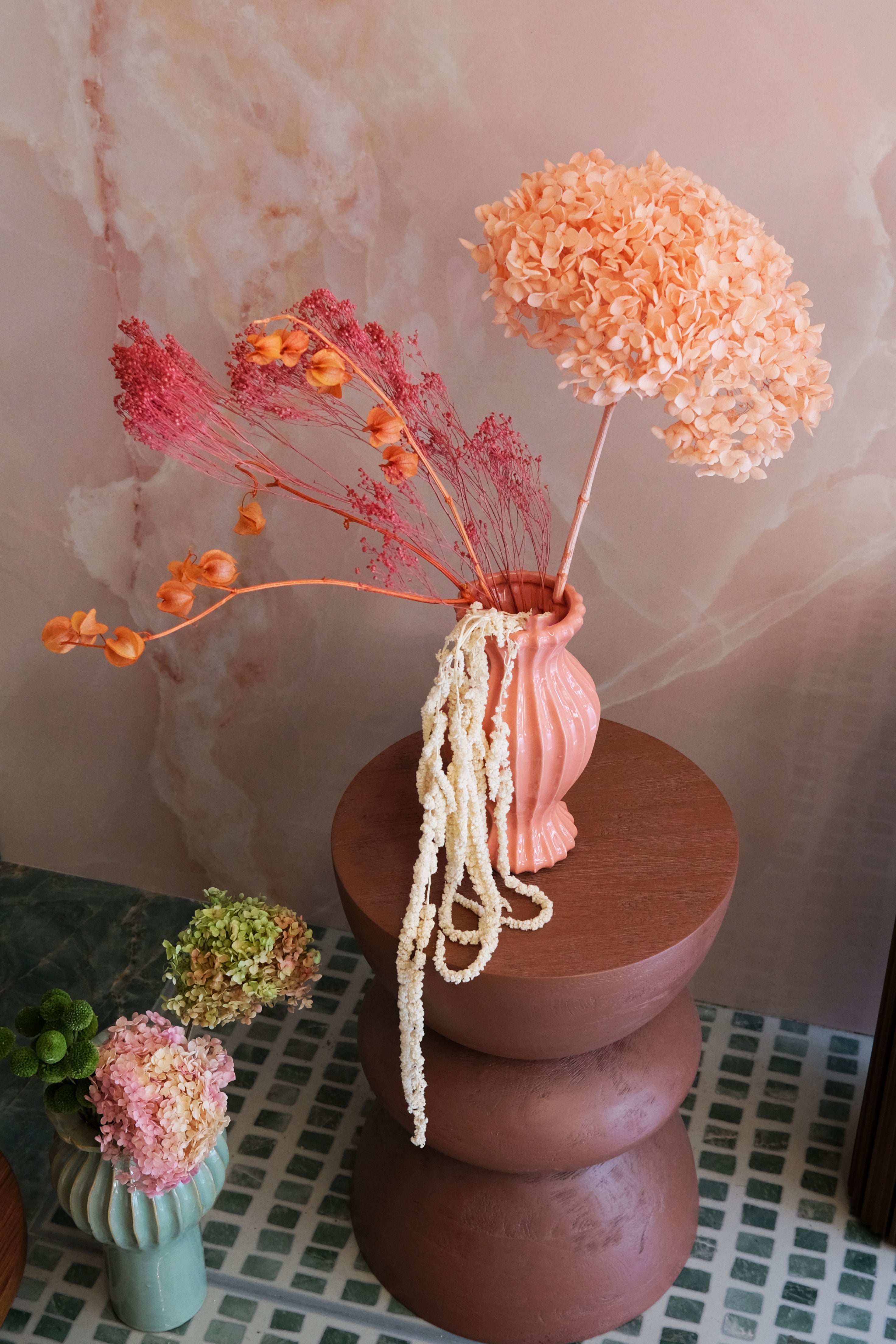 Soleil Hydrangea vase